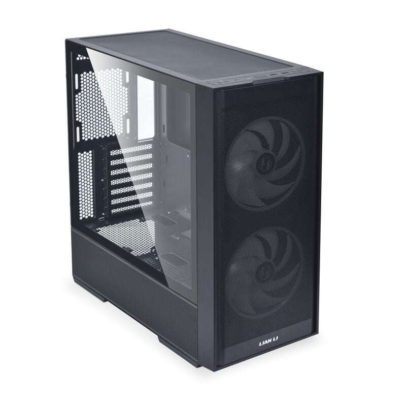 Lian Li LANCOOL 206 kabinett midtårn ATX herdet glass svart - Lian Li