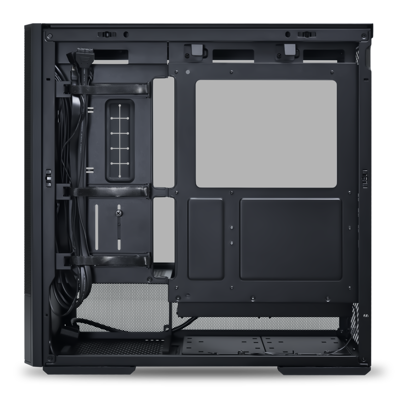 Lian Li LANCOOL 207 kabinett midtårn ATX herdet glass svart - Lian Li