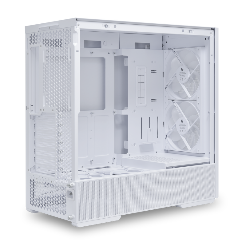 Lian Li LANCOOL 207 kabinett midtårn ATX herdet glass svart - Lian Li