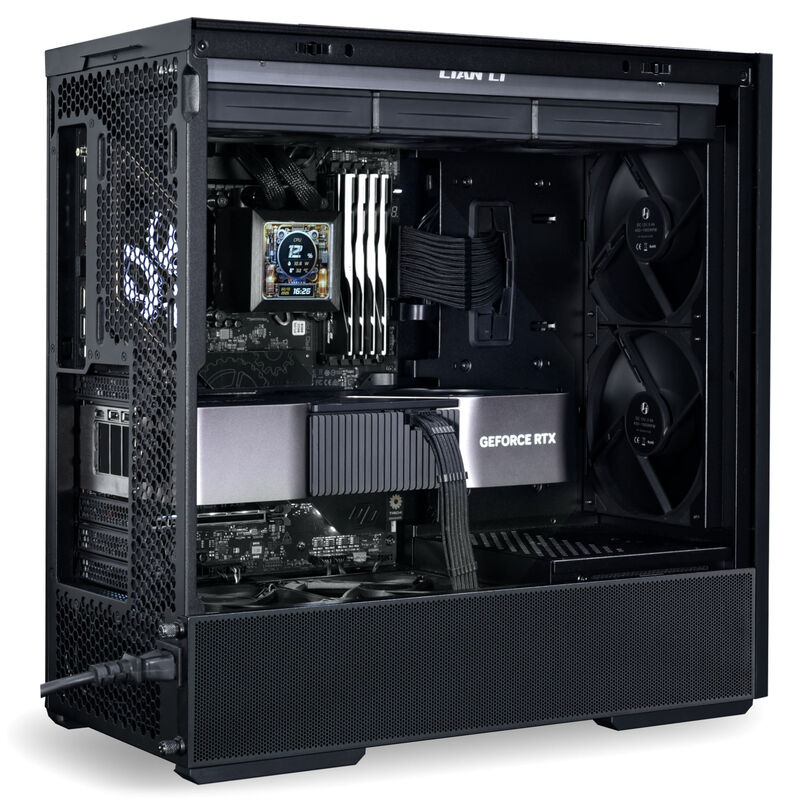 Lian Li LANCOOL 207 Digital kabinett midtårn ATX 6" skjerm - Lian Li