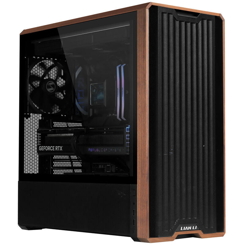 Lian Li Lancool 217 kabinett midtårn ATX herdet glass svart - Lian Li