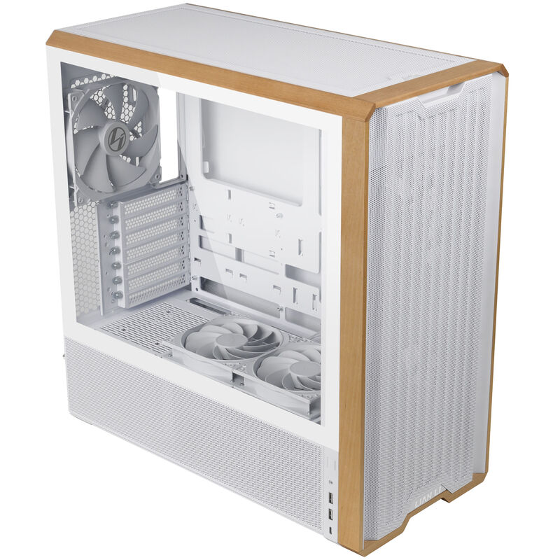 Lian Li Lancool 217 kabinett midtårn ATX herdet glass svart - Lian Li