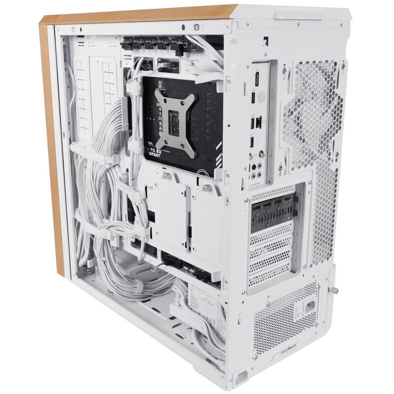 Lian Li Lancool 217 kabinett midtårn ATX herdet glass svart - Lian Li