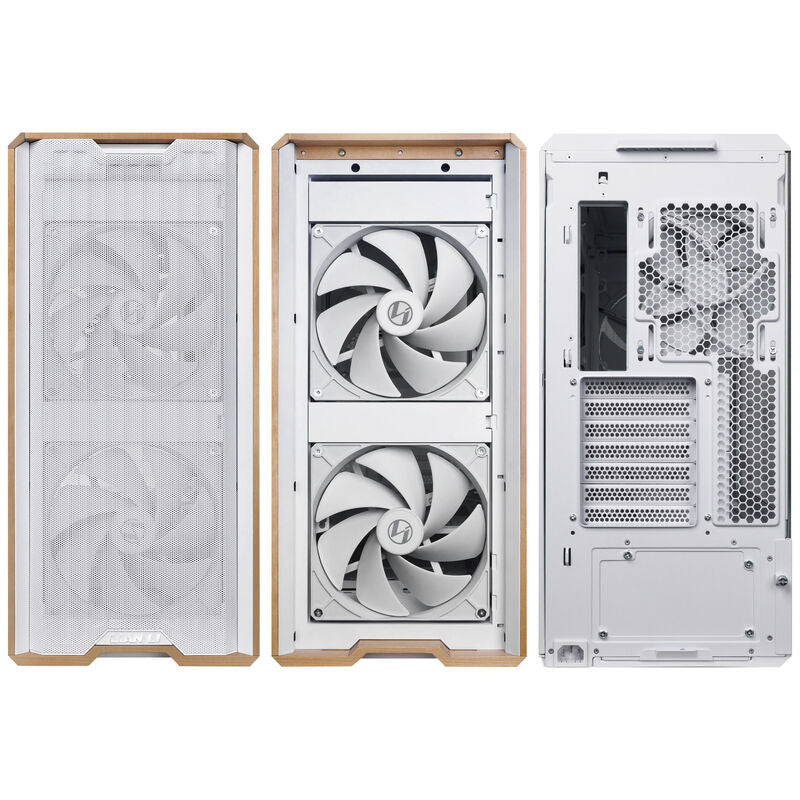 Lian Li Lancool 217 kabinett midtårn ATX herdet glass svart - Lian Li