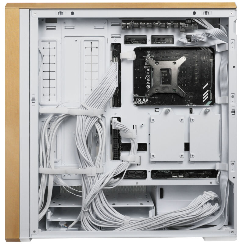Lian Li Lancool 217 kabinett midtårn ATX herdet glass svart - Lian Li