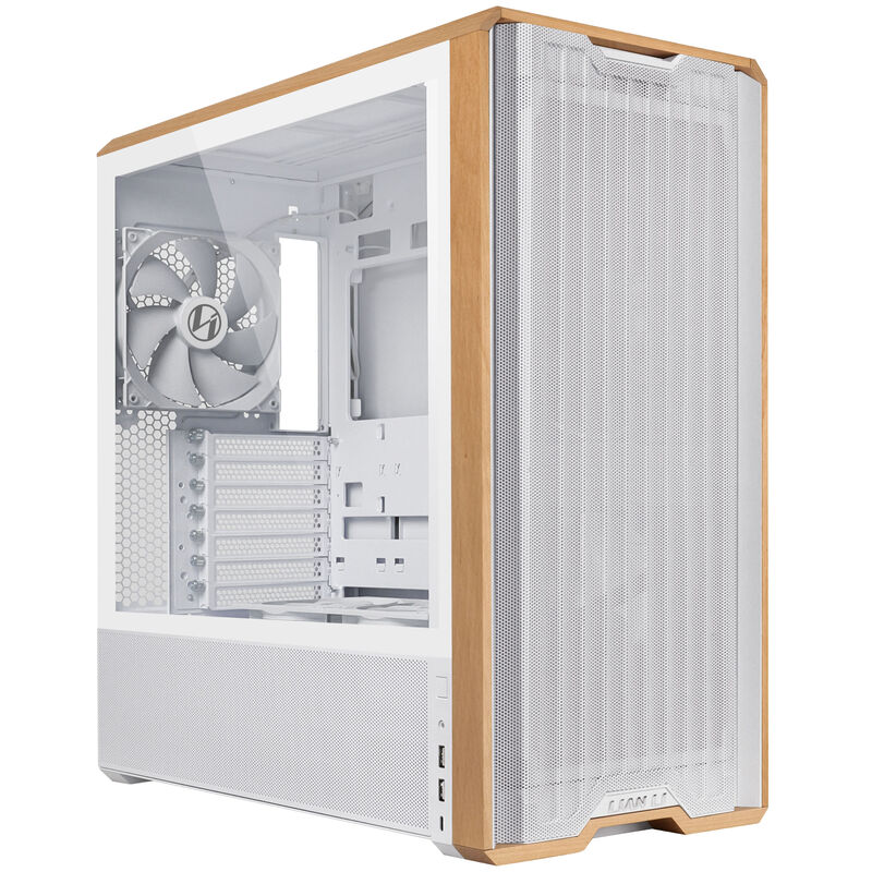 Lian Li Lancool 217 kabinett midtårn ATX herdet glass svart - Lian Li