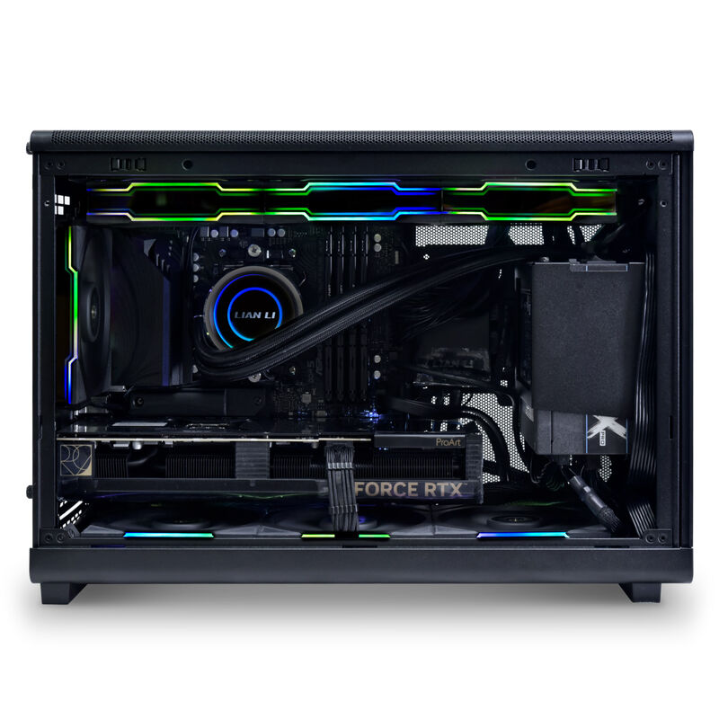Lian Li DAN Cases A3-mATX Wood Edition kabinett herdet glass - Lian Li