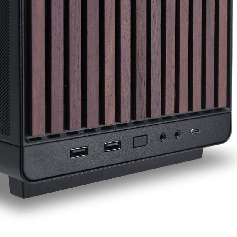 Lian Li DAN Cases A3-mATX Wood Edition kabinett herdet glass - Lian Li