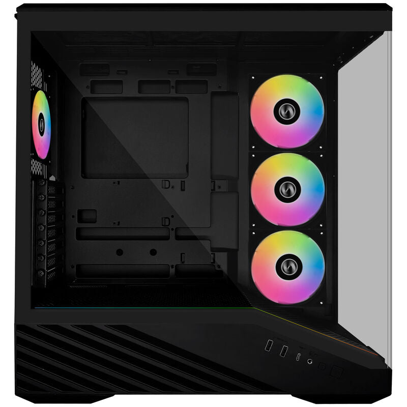 Lian Li Vector V100 kabinett midtårn ATX RGB herdet glass - Lian Li