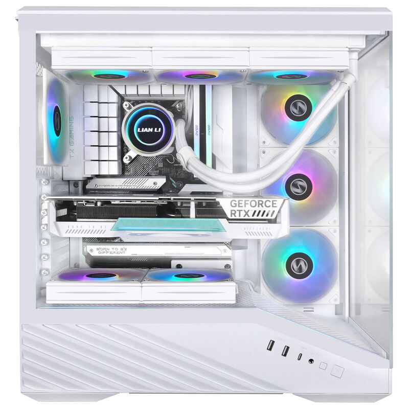 Lian Li Vector V100 kabinett midtårn ATX RGB herdet glass - Lian Li