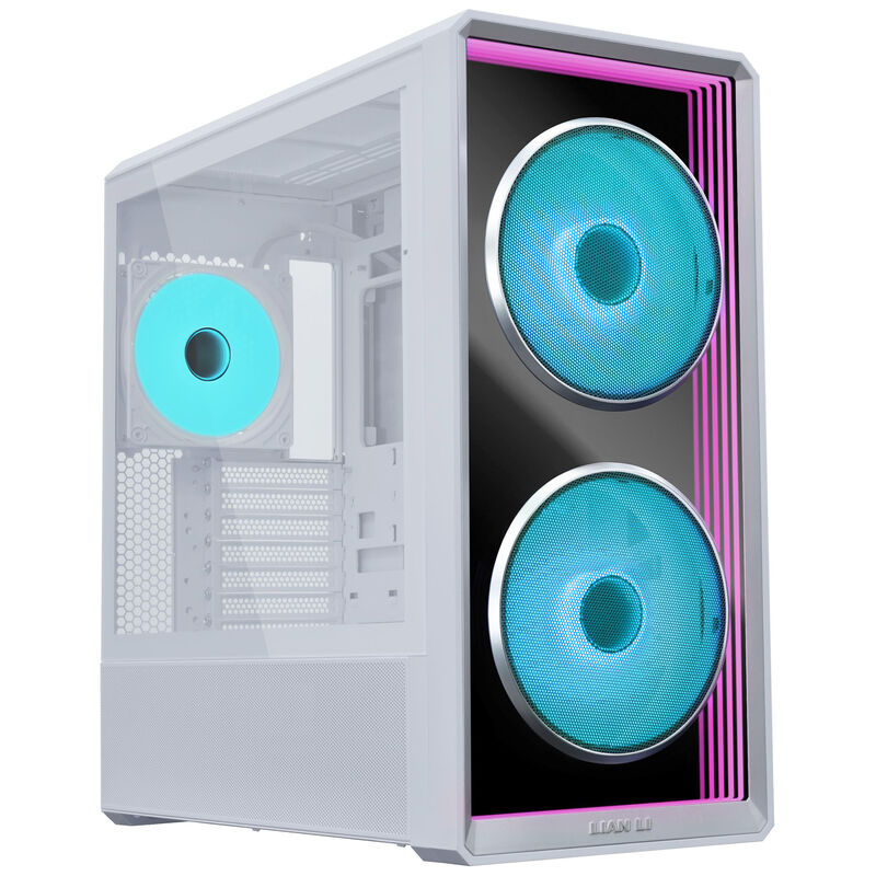 Lian Li LANCOOL 217 INF kabinett midtårn herdet glass RGB - Lian Li
