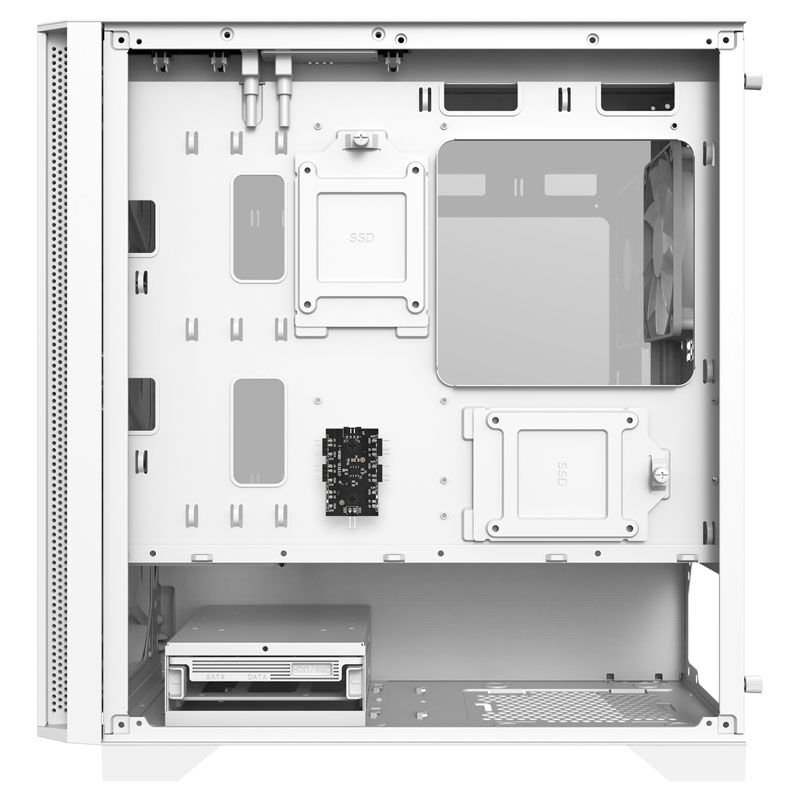 Montech AIR 100 ARGB kabinett Micro-ATX herdet glass svart - Montech