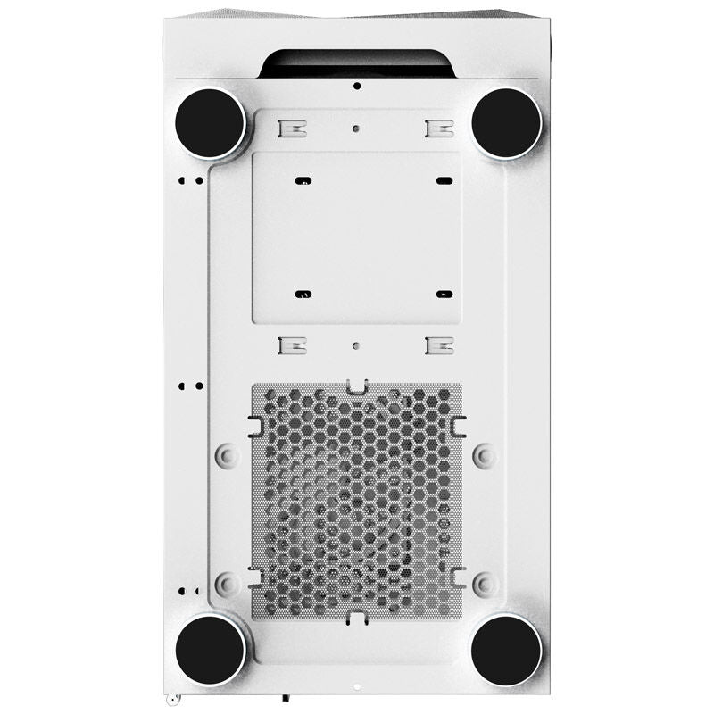 Montech X3 Mesh kabinett midtårn RGB herdet glass svart - Montech