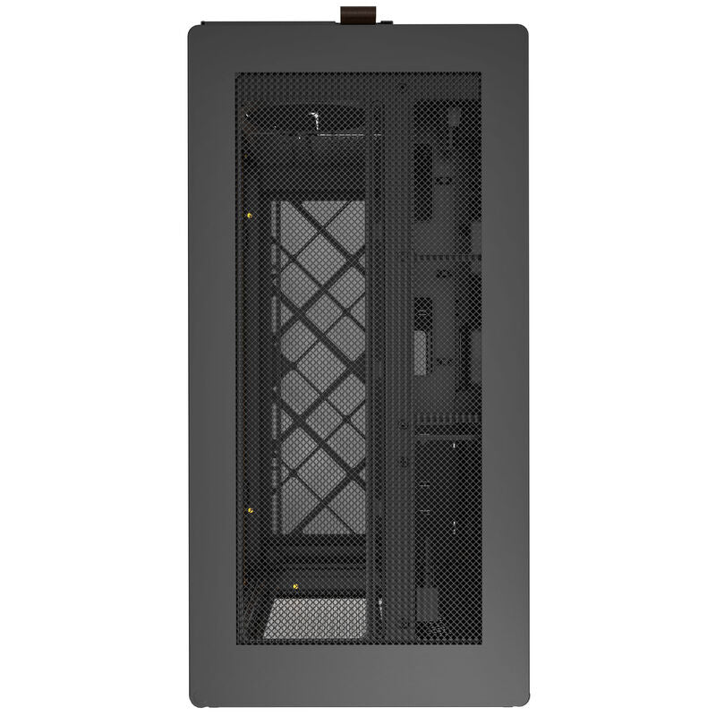 Montech HS01 kabinett midtårn ATX aRGB Back Connect svart - Montech