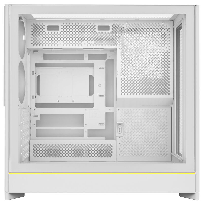 Montech HS01 kabinett midtårn ATX aRGB Back Connect svart - Montech