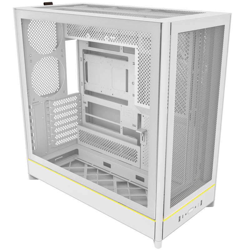 Montech HS01 kabinett midtårn ATX aRGB Back Connect svart - Montech
