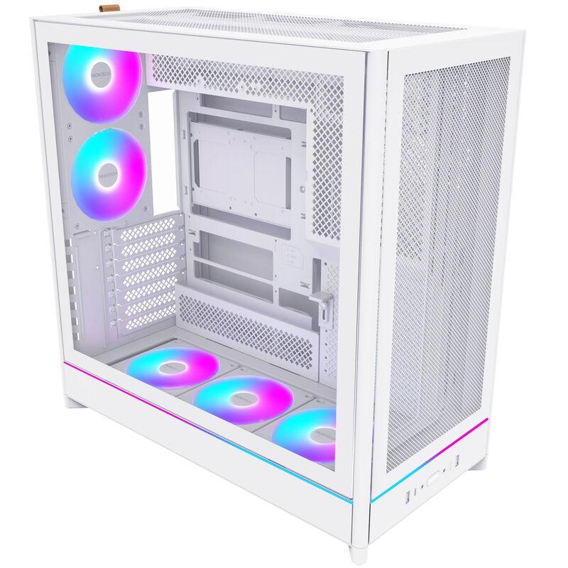 Montech HS01 PRO kabinett midtårn ATX ARGB herdet glass - Montech