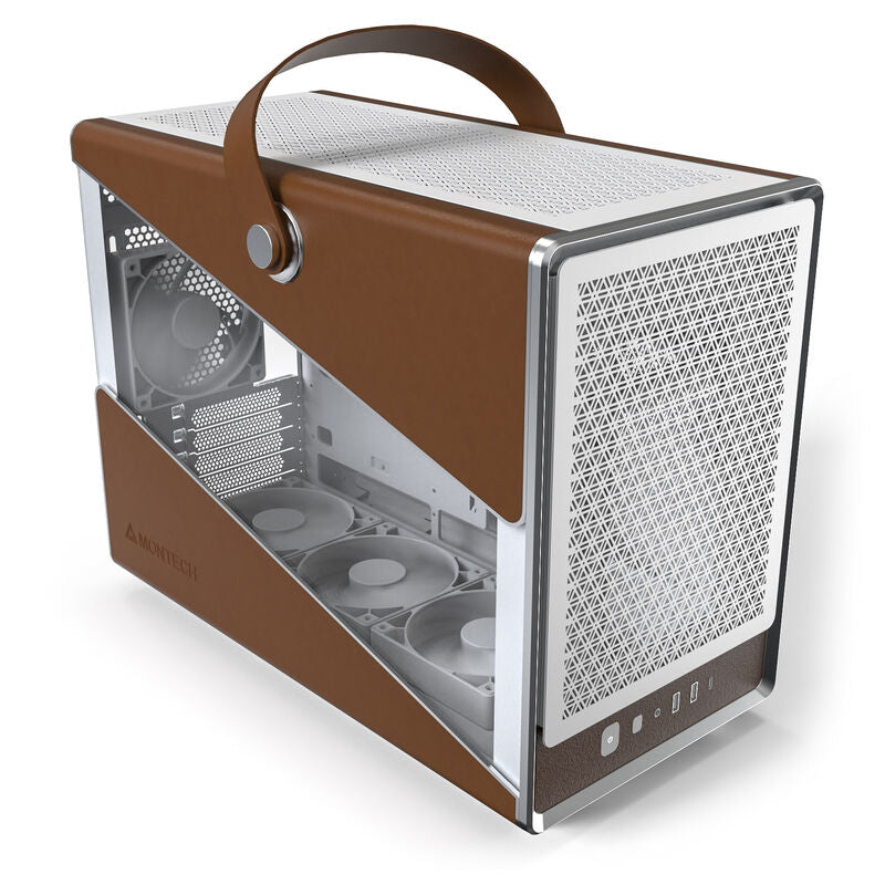 Montech HERITAGE PRO kabinett midtårn Micro-ATX hvit - Montech