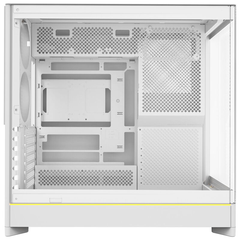 Montech HS02 kabinett midtårn ATX herdet glass ARGB svart - Montech