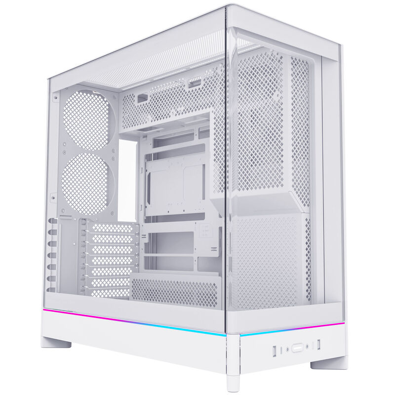 Montech HS02 kabinett midtårn ATX herdet glass ARGB svart - Montech