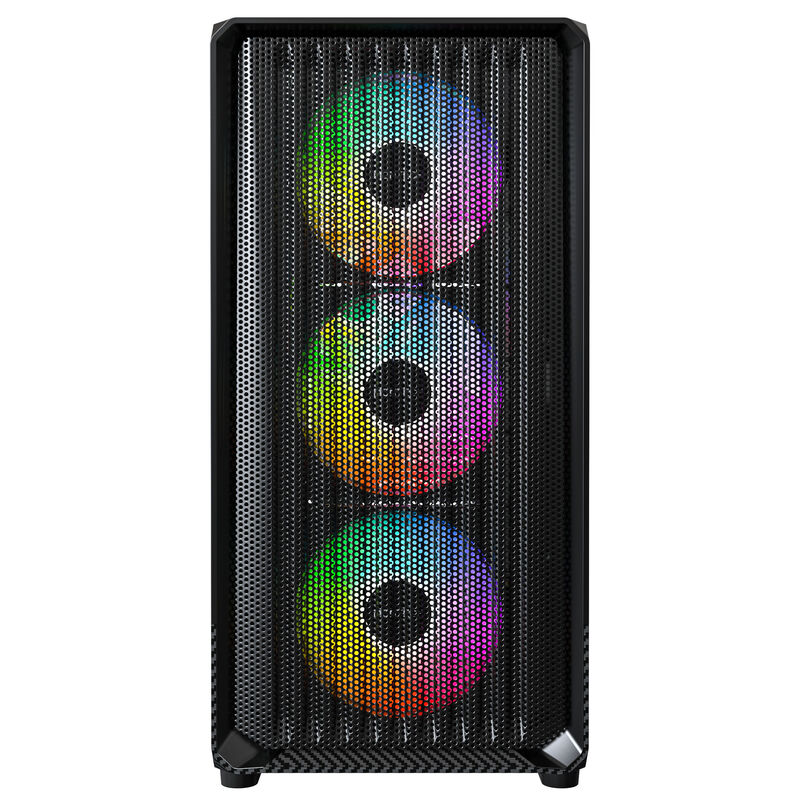 Montech X5M kabinett midtårn Micro-ATX ARGB herdet glass - Montech