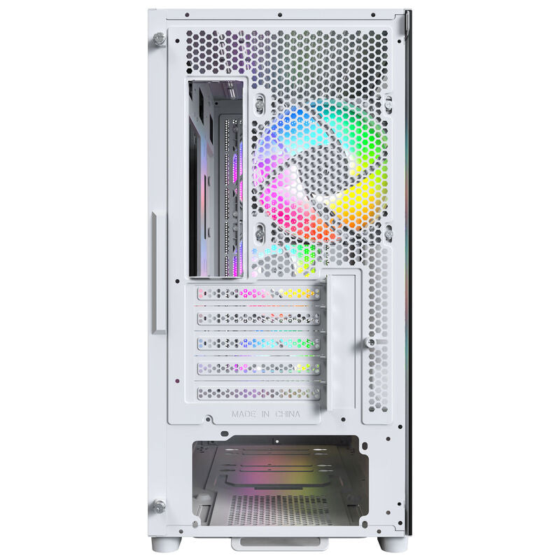 Montech X5M kabinett midtårn Micro-ATX ARGB herdet glass - Montech