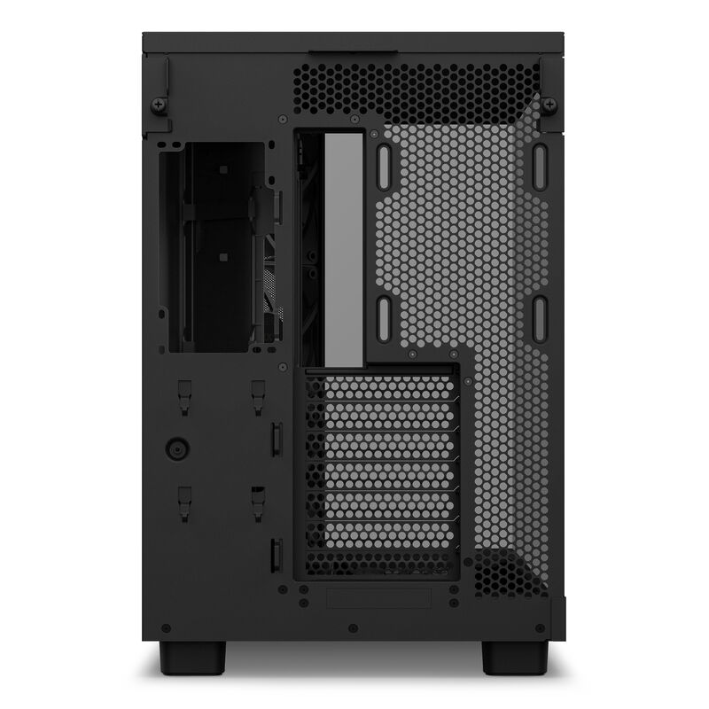 NZXT H6 Flow RGB kabinett midtårn ATX panoramaglass hvit - NZXT