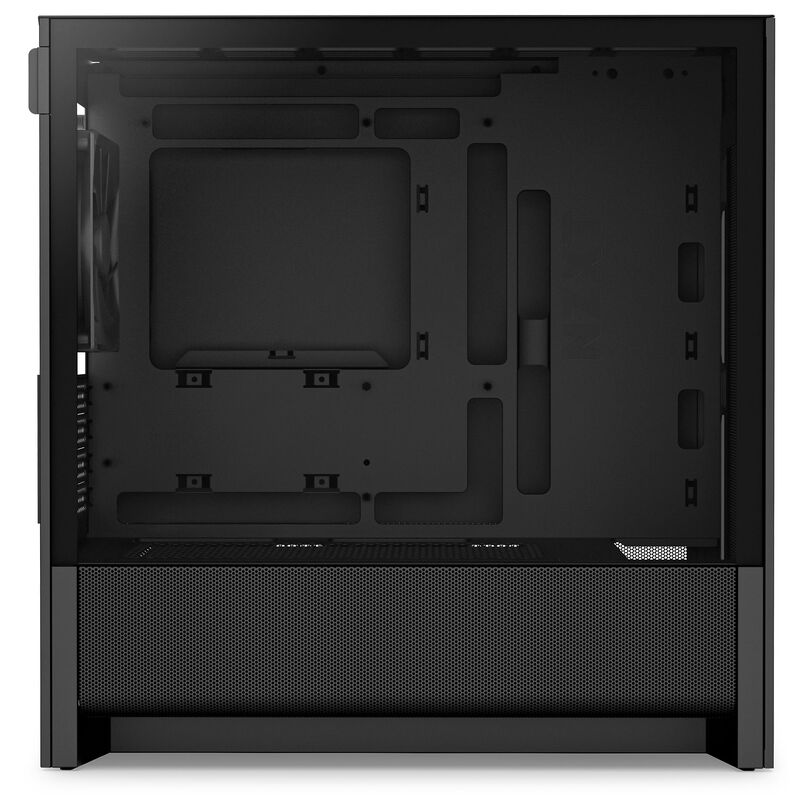 NZXT H3 Flow kabinett midtårn mATX herdet glass svart - NZXT