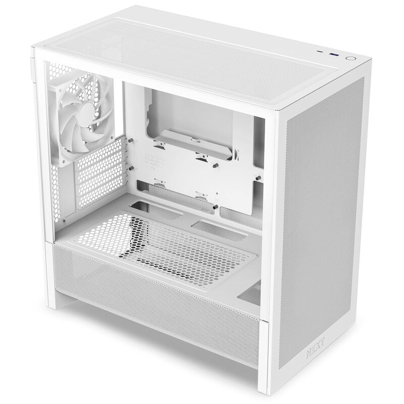 NZXT H3 Flow kabinett midtårn mATX herdet glass svart - NZXT