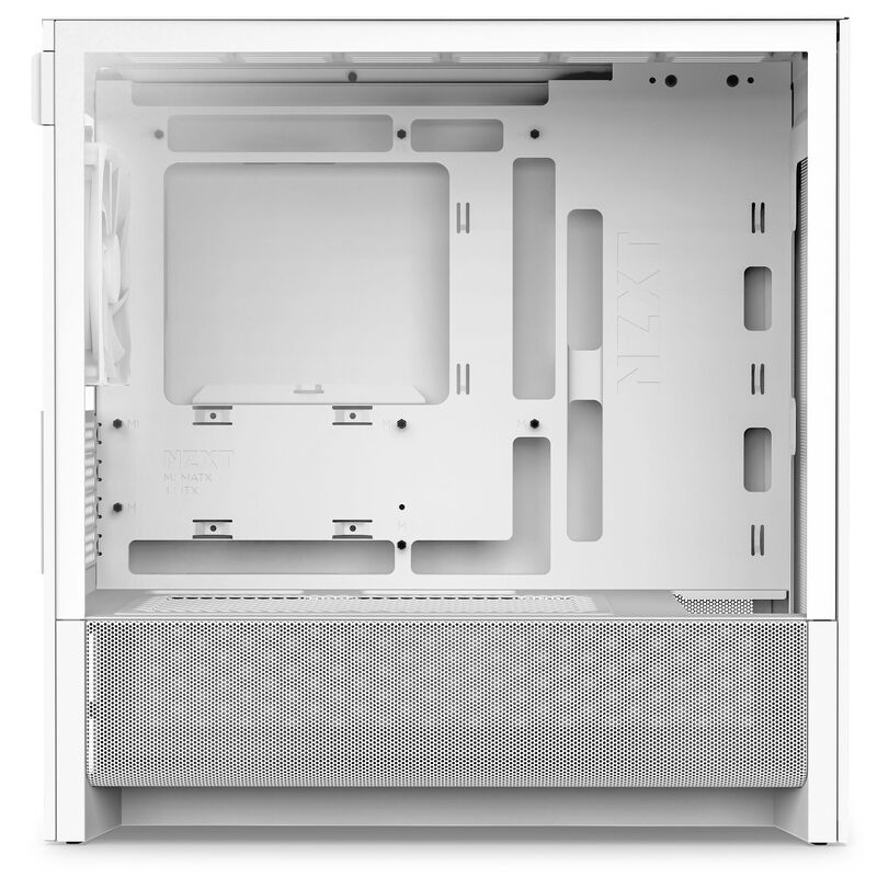 NZXT H3 Flow kabinett midtårn mATX herdet glass svart - NZXT