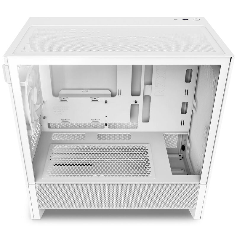 NZXT H3 Flow kabinett midtårn mATX herdet glass svart - NZXT