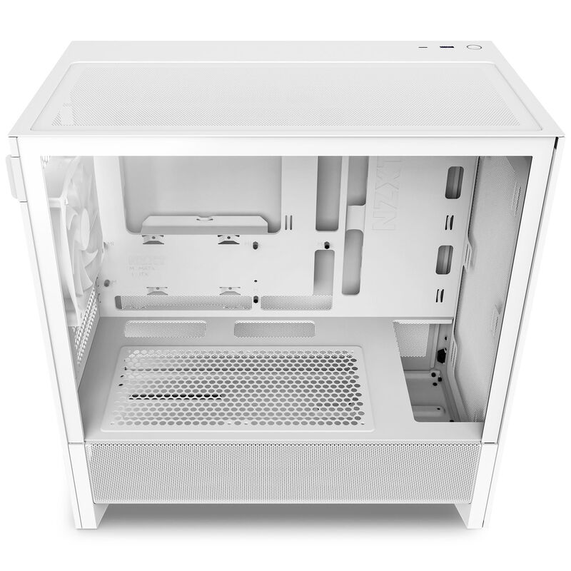NZXT H3 Flow kabinett midtårn mATX herdet glass svart - NZXT
