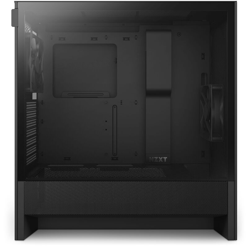 NZXT H5 Flow kabinett midtårn ATX herdet glass svart - NZXT