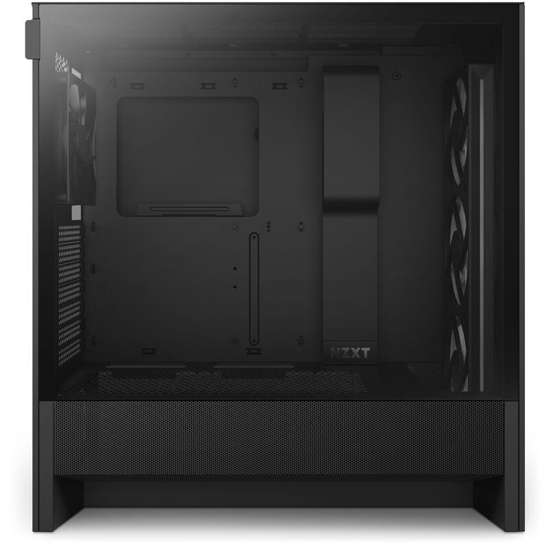 NZXT H5 Flow RGB kabinett midtårn ATX herdet glass svart - NZXT