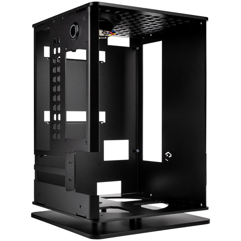 HGC Osmi 3.1 aluminium Mini-ITX kabinett hvit - HGC