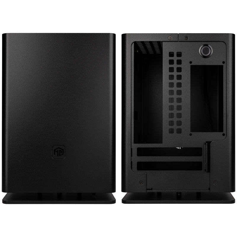HGC Osmi 3.1 aluminium Mini-ITX kabinett hvit - HGC
