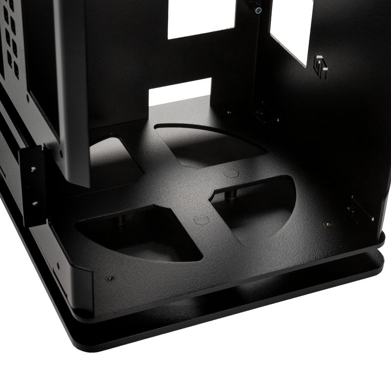 HGC Osmi 3.1 aluminium Mini-ITX kabinett hvit - HGC