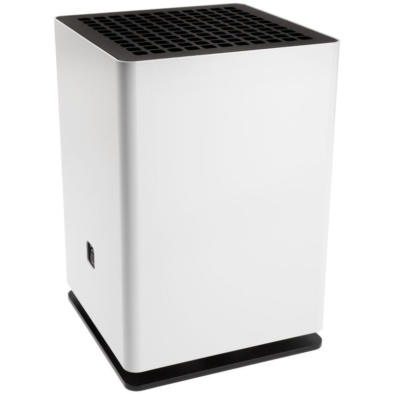 HGC Osmi 3.1 aluminium Mini-ITX kabinett hvit - HGC