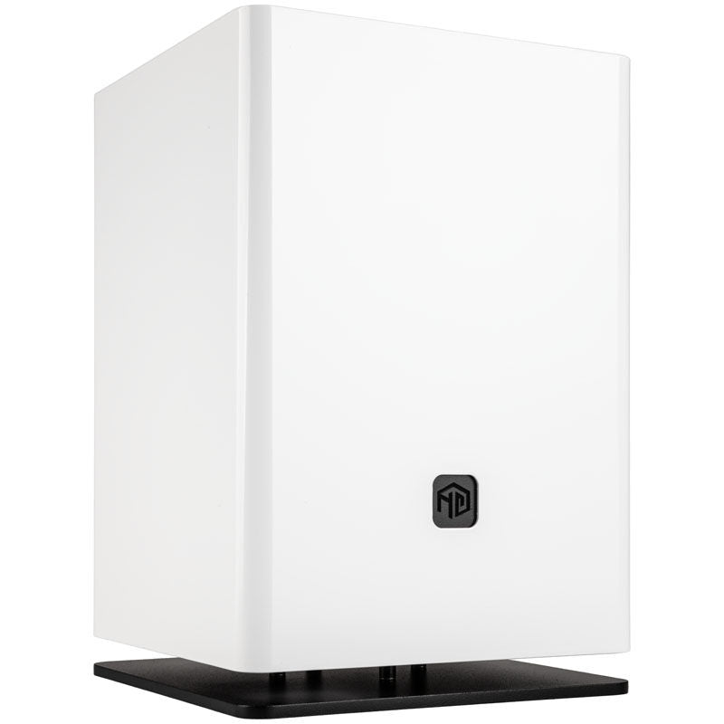 HGC Osmi 3.1 aluminium Mini-ITX kabinett hvit - HGC
