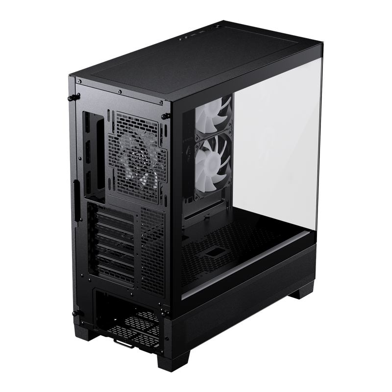 Phanteks XT View kabinett midtårn D-RGB herdet glass hvit - PHANTEKS