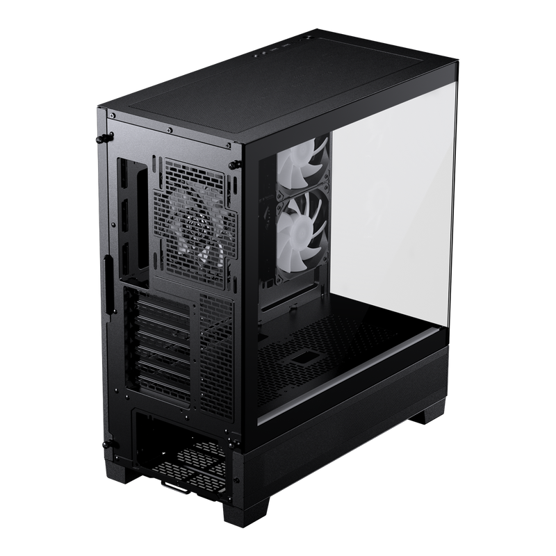Phanteks XT View kabinett midtårn D-RGB herdet glass hvit - PHANTEKS