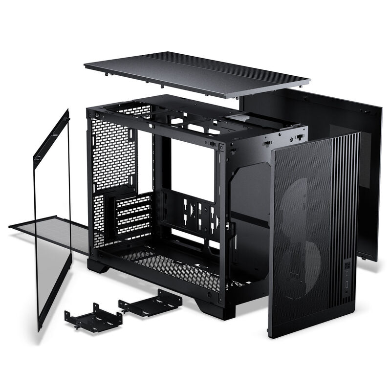 Phanteks XT M3 kabinett mATX herdet glass hvit - Phanteks