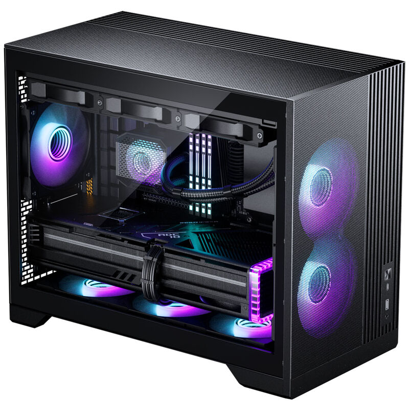 Phanteks XT M3 kabinett mATX herdet glass hvit - Phanteks