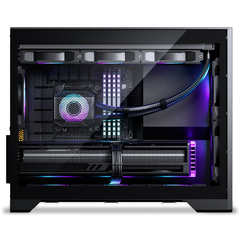 Phanteks XT M3 kabinett mATX herdet glass hvit - Phanteks