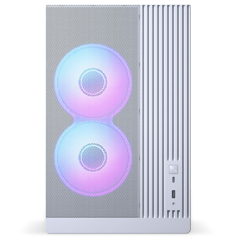 Phanteks XT M3 kabinett mATX herdet glass hvit - Phanteks