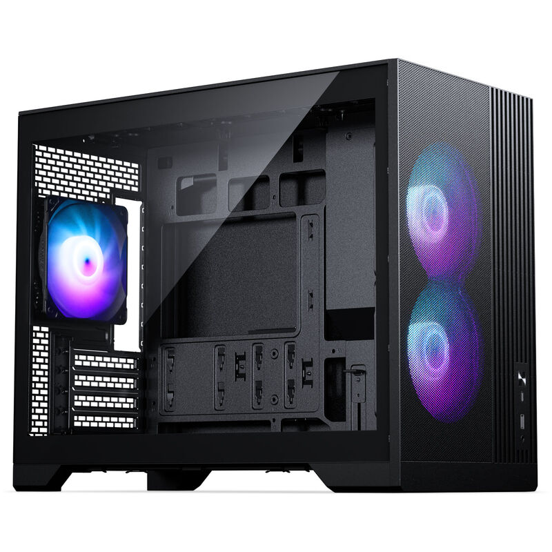 Phanteks XT M3 kabinett mATX herdet glass 3x 120 mm svart - Phanteks