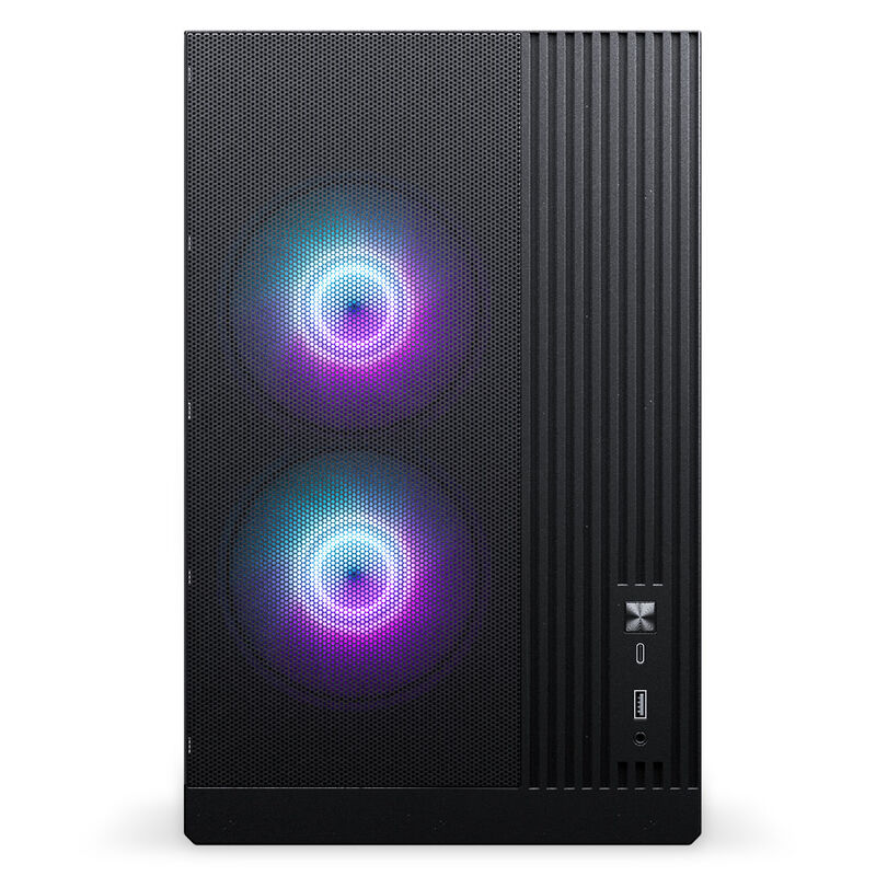 Phanteks XT M3 kabinett mATX herdet glass 3x 120 mm svart - Phanteks