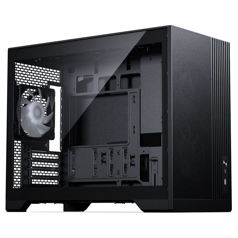 Phanteks XT M3 mATX kabinett herdet glass 3x 120 mm svart - Phanteks