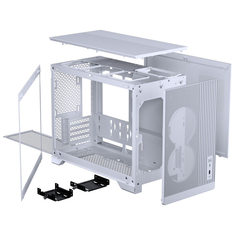 Phanteks XT M3 kabinett mATX herdet glass 3x 120 mm svart - Phanteks