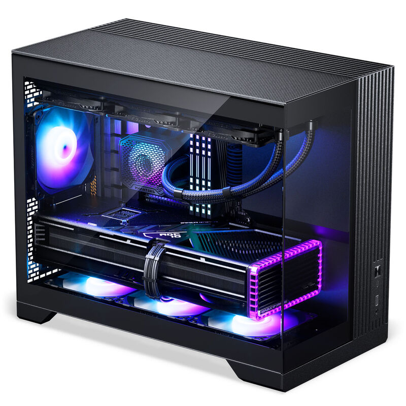 Phanteks XT V3 kabinett Micro-ATX herdet glass vifte - Phanteks